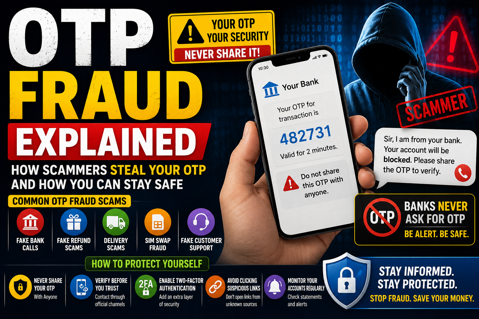 OTP Fraud Explained: How It Works, Common Scams, and How to Protect Yourself
