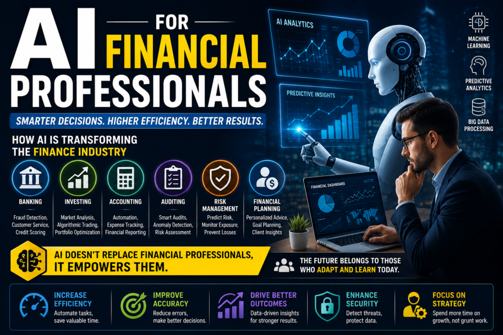 AI for Financial Professionals: How Artificial Intelligence Is Transforming the Finance Industry