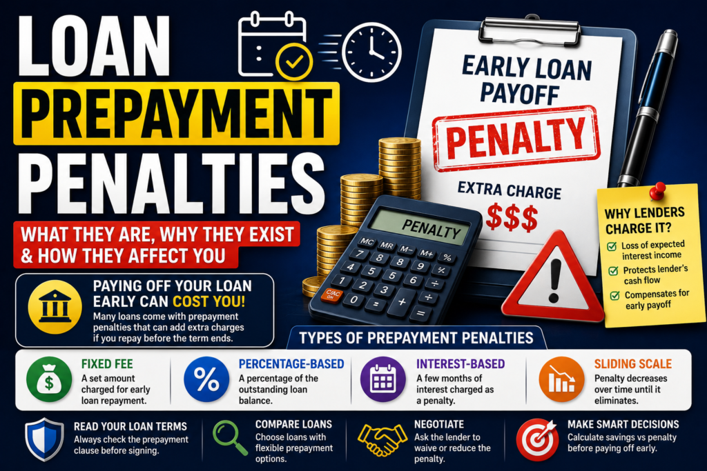 Loan Prepayment Penalties: What They Are and How They Affect Borrowers