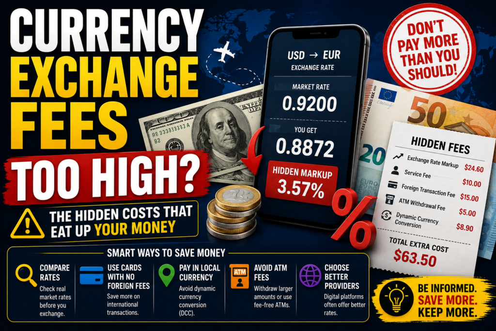 Currency Exchange Fees: Why You're Paying More Than You Think and How to Save Money