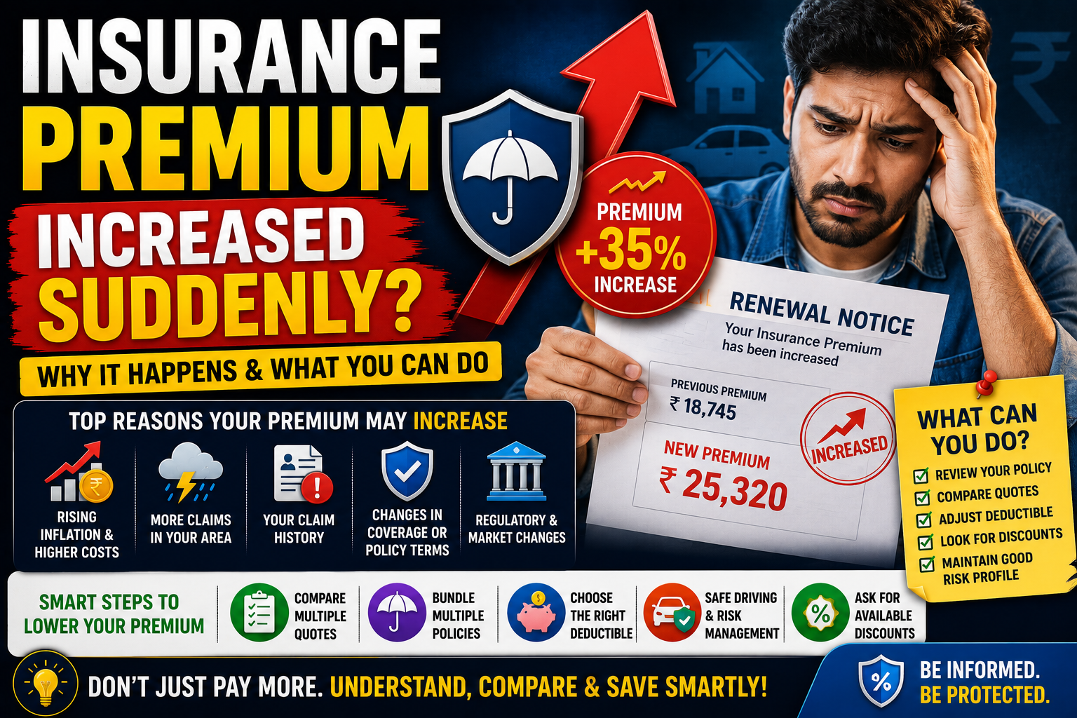 Insurance Premium Increased Suddenly: Why It Happens and What You Can Do About It