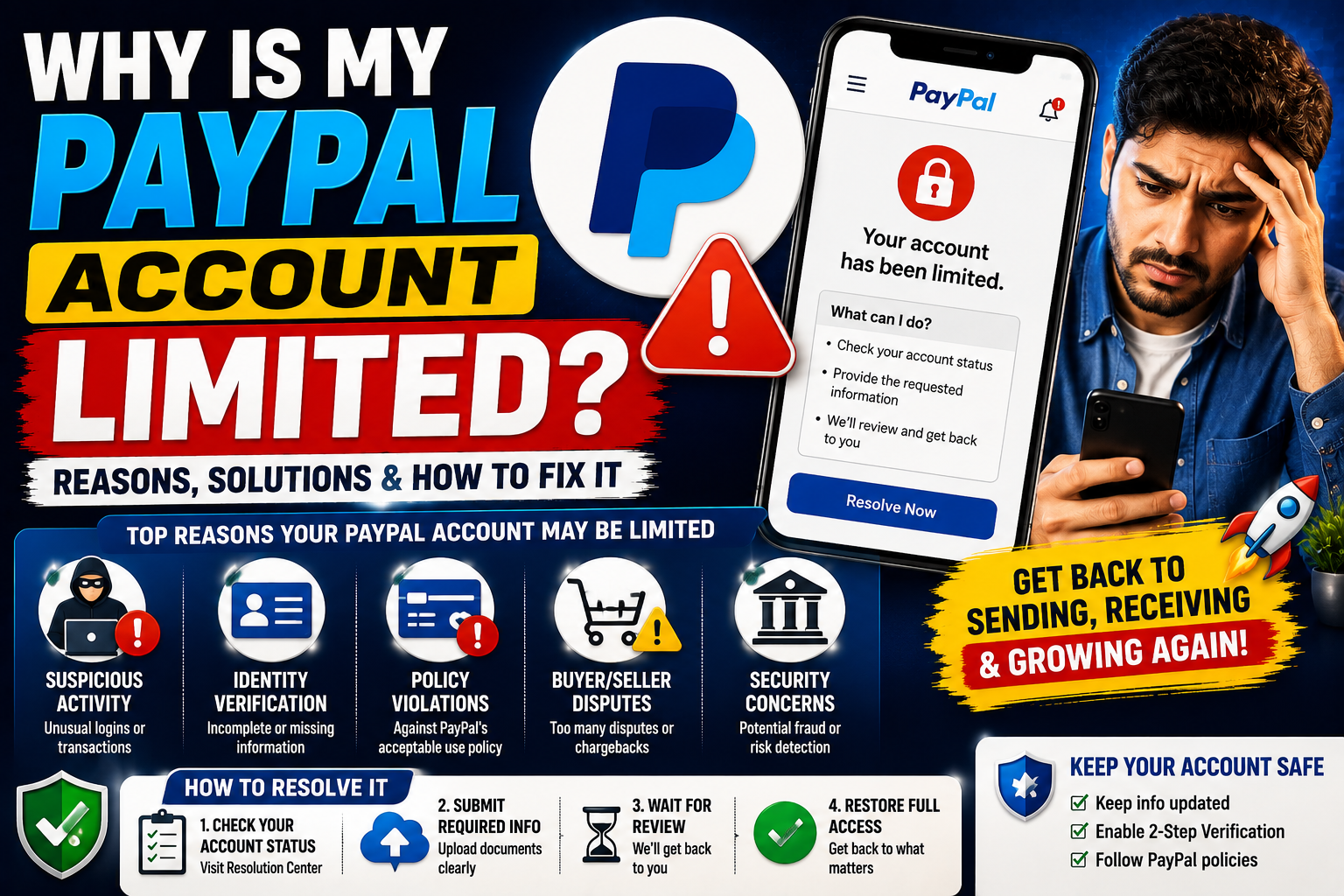 Why Is My PayPal Account Limited? Common Reasons, Solutions, and How to Restore Full Access