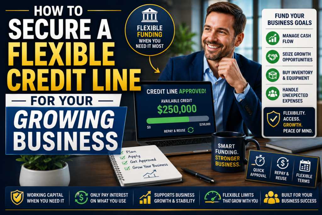 credit line for your growing business