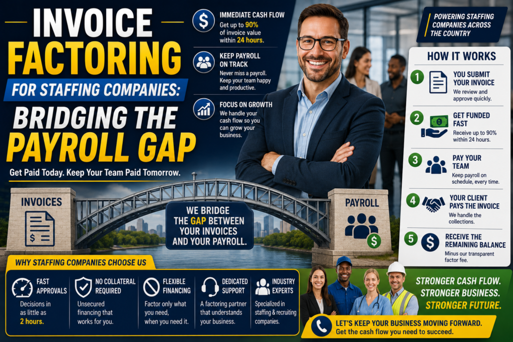 invoice factoring for staffing companies