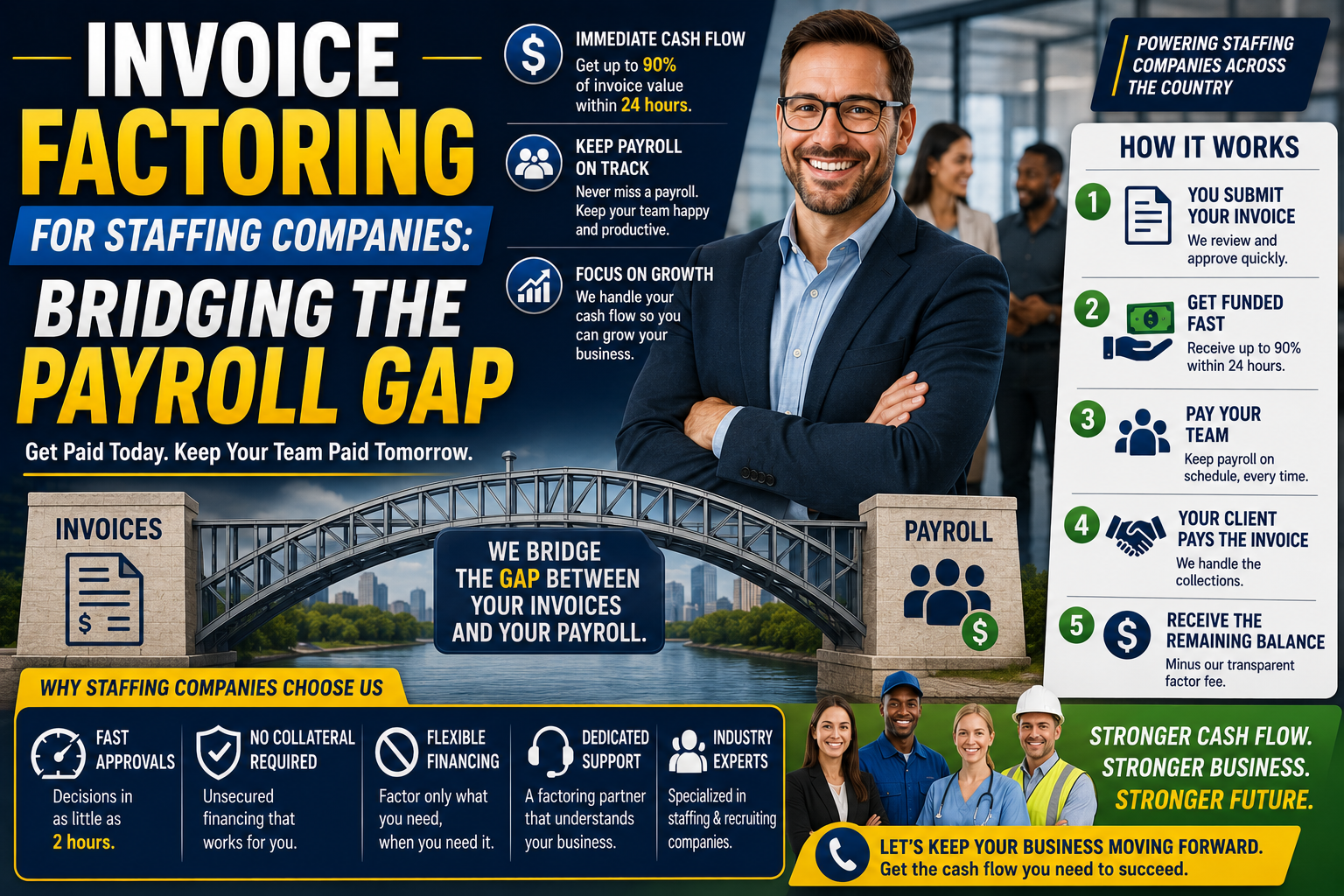 invoice factoring for staffing companies